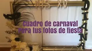 UN ORIGINAL Y ELEGANTE MARCO PARA LAS FOTOS DE TU FIESTA!