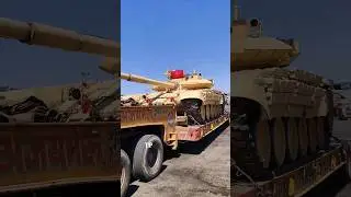 Indian Army Tanker on Road