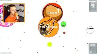 BIGGEST BALL IN THE GAME! Agario