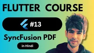 13 - Syncfusion Flutter PDF Viewer | Flutter Tutorial for Beginners in Hindi 🚀🔥