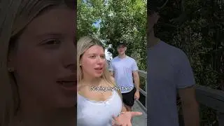 He was TERRIFIED 🤣💀 #shorts