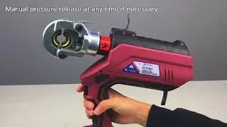 ECT-6022 Battery powered hydraulic crimping tool, max. 300mm², 6tons