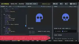 CSS Battle Task Skull || 2021 || CSS Battle Conqueror