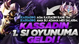 KASSADİN 1. Sİ GELDİ BANA BIRAKTI | CHALLENGER ELO NASIL KASSADİN OYNANIR? | KassadinsCreed
