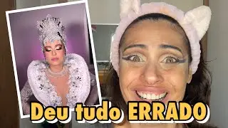 TENTEI REPRODUZIR A MAQUIAGEM DA ESTREIA DA PAIXÃO NORDESTINA