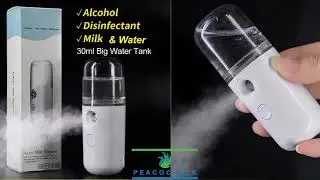Mini Nano mist Spray Facial moisturizer Sanitizer Handheld Humidifier