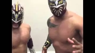 WWE Lucha Dragons Backstage