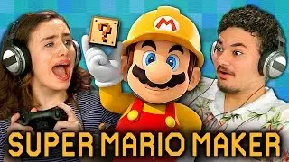 SUPER MARIO MAKER (Teens React: Gaming)