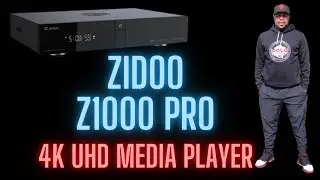 ZIDOO Z1000 PRO 4K UHD MEDIA PLAYER |  ANDROID 9 | 2GB RAM 32GB STORAGE | GIG LAN & MORE |