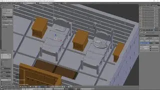 Blender Modeling Tutorial Mimic bed | D&D Inn Pt.3