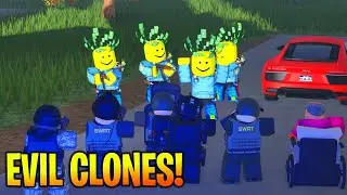 EVIL CLONES ATTACK LIBERTY COUNTY... EXPERIMENT GONE WRONG! ER:LC Roblox Roleplay