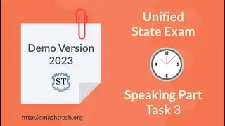 EGE 2023 Demo Speaking Part Task 3