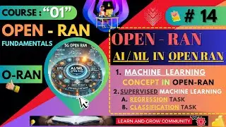 Session 14: Introduction to Supervised Machine Learning in Open RAN