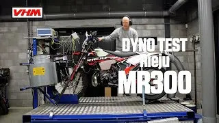 VHM dyno test Rieju MR300 2021 with VHM cylinder head