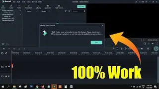HEVC Codec Must be Installed to Use this Feature Filmora | 100% Very Quick FIX || HEVC Free Download