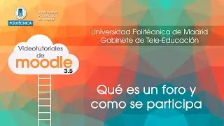 Moodle. Qué es un foro y como se participa