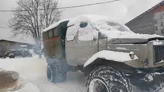 Вездеход на базе газ-66 4х4 ремонт и первый выезд