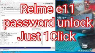 Realme C11,Remove Pattern/Pin/Face/Password unlock UMT 100% Working