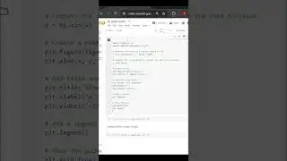 Graph of sine function in Matplotlib python #trending #viral  #shorts #maths
