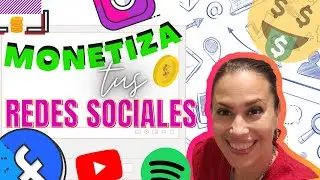 ¿Cómo MONETIZO mis REDES SOCIALES aun si no tengo mucha audiencia? | Isabel Mancías coach de dinero