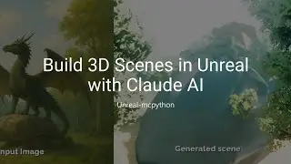 Build 3D Scenes in Unreal Engine with Claude AI | Unreal-MCPython Demo