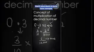 Discover the Secret Behind Multiplying Decimals! #shorts #maths