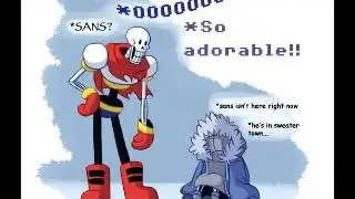 Undertale comic {baby bones}