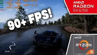 4K | Forza Horizon 5 | Ryzen 5 5600 & RX 6700 | High settings