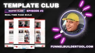 How To Build a Landing Page From Scratch  - HBA Funnel Builder Tool
