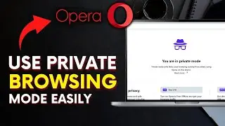 How to Use Private Browsing Mode in Opera Browser 2025?