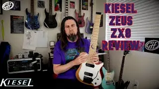 KIESEL ZEUS ZX8 REVIEW - 8 string headless guitar