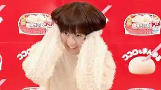 森七菜、ショートカットに“まんまるポーズ”がよく似合う／ロッテ雪見だいふくCM＋インタビュー＋メイキング
