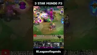 ⭐⭐⭐MUNDO TFT PART 3 #LEAGUEOFLEGENDS #LEAGUESHORTS #TFT #TEAMFIGHTTACTICS