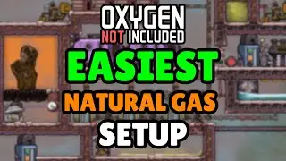 Easiest Natural Gas Geyser Setup In Oxygen Not Included