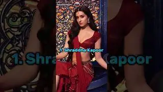 Top 10 National Crush In India 2024 #shorts #actress
