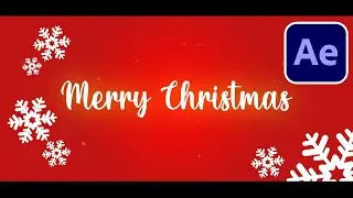 Christmas Intro in After Effects - After Effects Tutorial|Focus Effect by Hiran