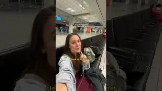 sleeping at the airport tips! 🥹✈️ 