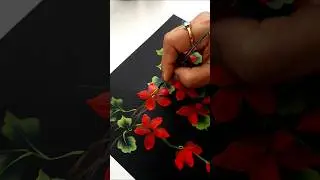 Red Hanging Flowers Tutorial That Will Amaze You 