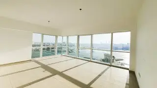 Al Durrah Tower, Marina Square, sea view 3 bedroom apartment, Al Reem Island, Abu Dhabi, 2,669 SqFt