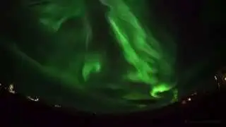 Real Time Aurora Borealis - Iceland 2015 -
