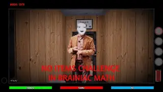 NO ITEMS!!!😎 - Advanced Education with Viktor Strobovski a27 BRAINIAC MATH - Baldi's Basics Fangame