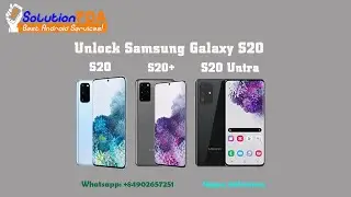 Unlock SIM Samsung S20 G981U S20+ G986U S20 Ultra G988U USA SPR TMB TMK VZW