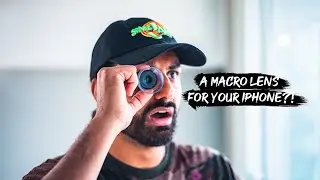 A MACRO Lens for your IPHONE?! - (Sandmarc Macro Lens Review)