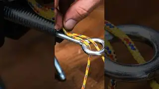 Easy steps to tie a swivel to your fishing line! 🐟💯#shorts #tipsandhacks #fishing #viralchannel