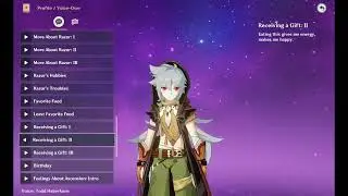 Razor voice-over: Receiving a Gift: II  (Genshin Impact eng)