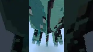 Minecraft Glow squid PixelArt