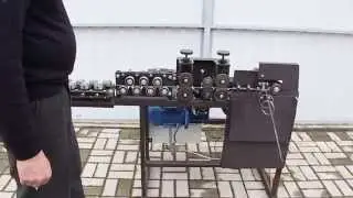 Правильно-отрезной станок с функцией изготовления колец
