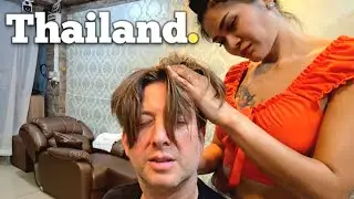 $5 MASSAGE got me RELAXED IN THE ZONE! Could barely stand up. Thailand 🇹🇭 (ASMR to sleep)