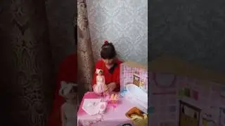 открываем куклу с ванной
