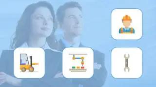 Industrial Process Icons After Effects Template